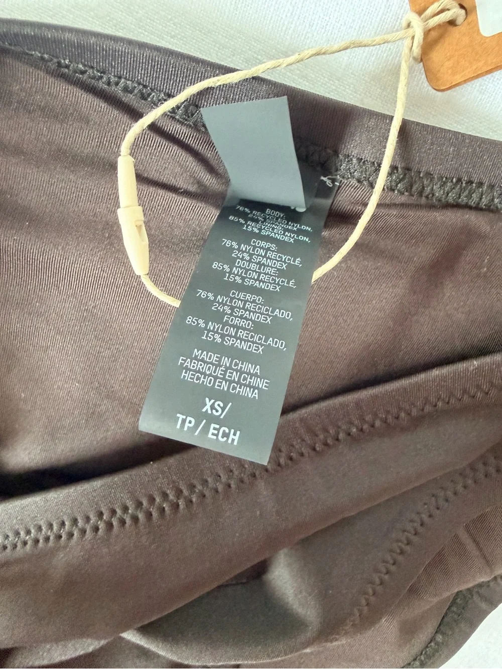 SKIMS Black Mid-Coverage Bikini Bottoms